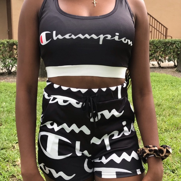 Champion Pants - Champion Set (Black&White)